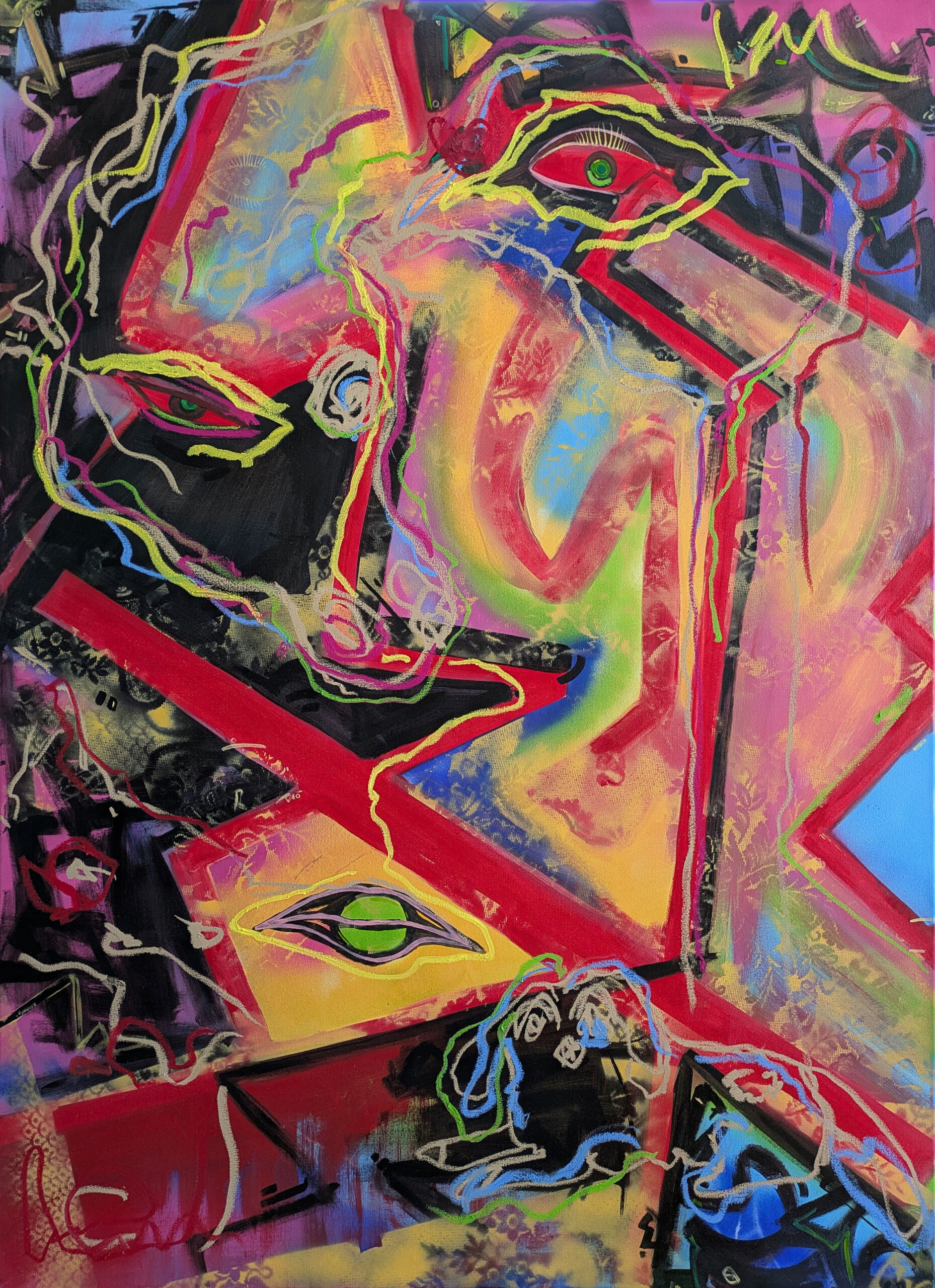 Picasso przekraczający białoruską granicę